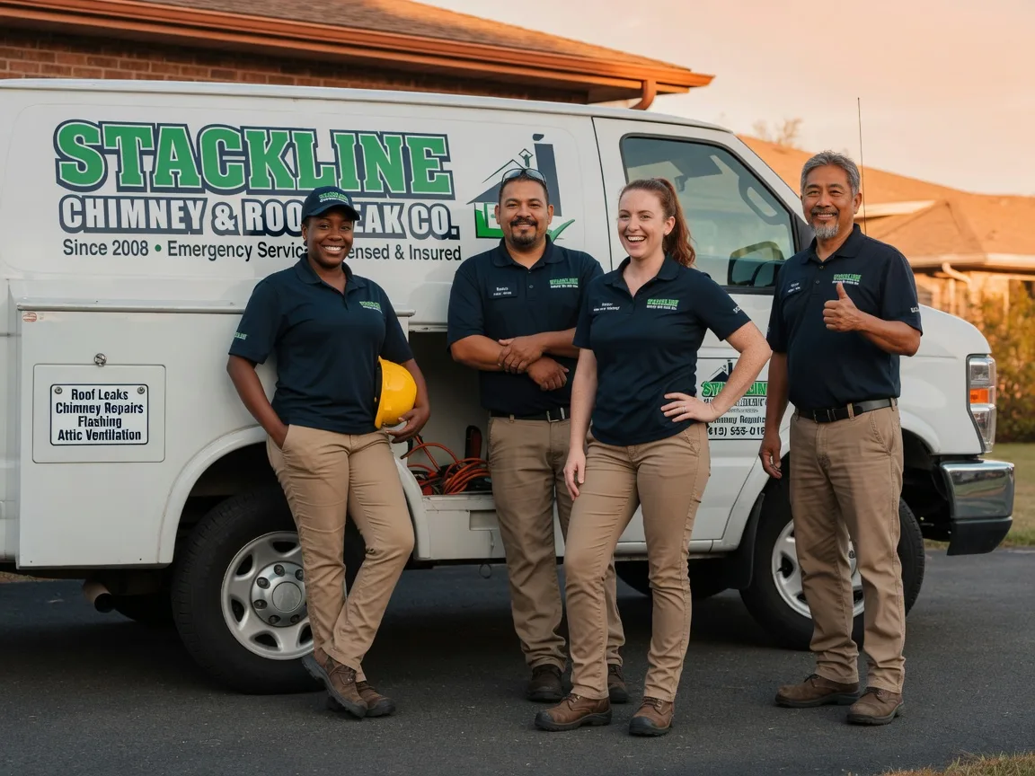 Chimney flashing repair company in Strongsville, OH